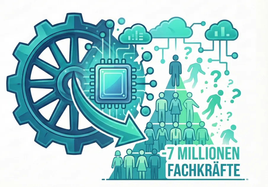 Illustration zum Arbeitsmarkt